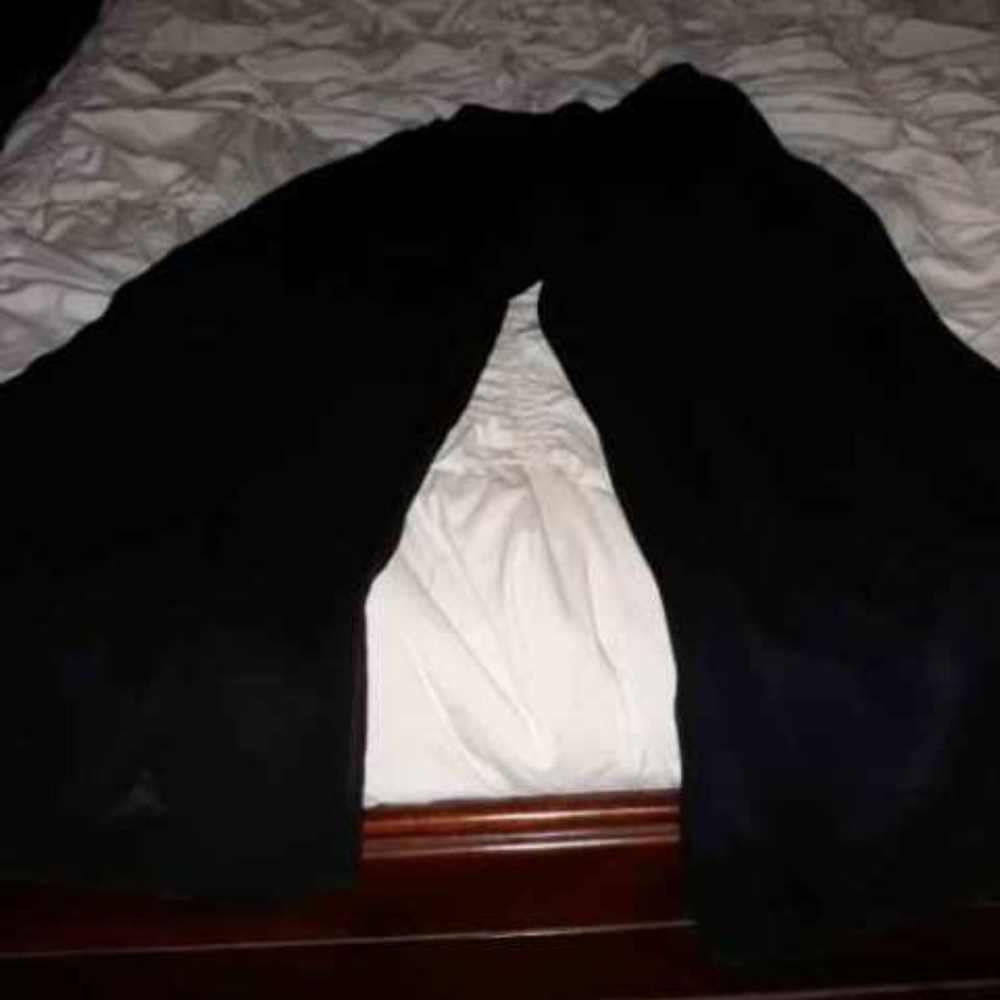 Chiffon and silk slacks